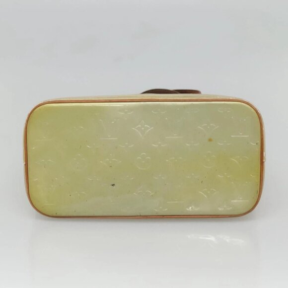 LOUIS VUITTON Monogram Vernis Houston Hand Bag Gris M91053 LV Auth ep9001 - Picture 7 of 16